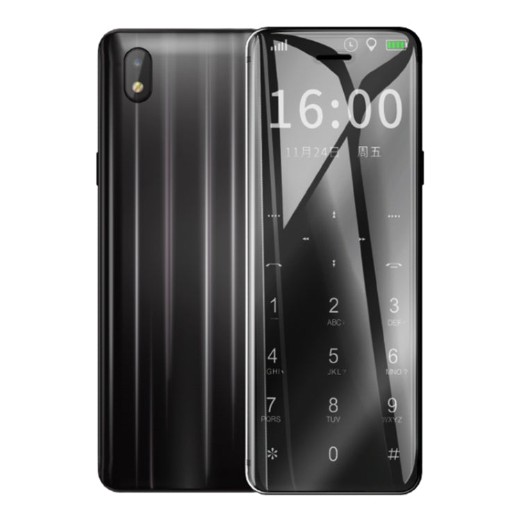 Ulcool V99, 1.54 inch, MTK6261D, Support Bluetooth Sync, Bluetooth Dial, FM, Anti-lost, GSM, Dual SIM Black