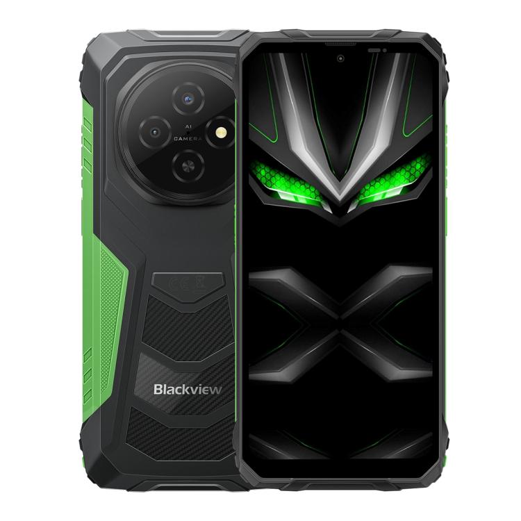 Blackview FORT 1, 4GB+128GB, 6.56 inch Android 15 Unisoc UMS9230E T615 Octa Core, Network: 4G, OTG, NFC, 4GB+128GB 4GB+128GB Green