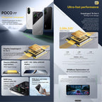 Xiaomi POCO F7 Global, 12GB+256GB, In-screen Fingerprint, 6.83 inch Xiaomi HyperOS 2 Snapdragon 8s Gen 4 Octa Core, NFC, Network: 5G, 12GB+256GB – Fast Charging