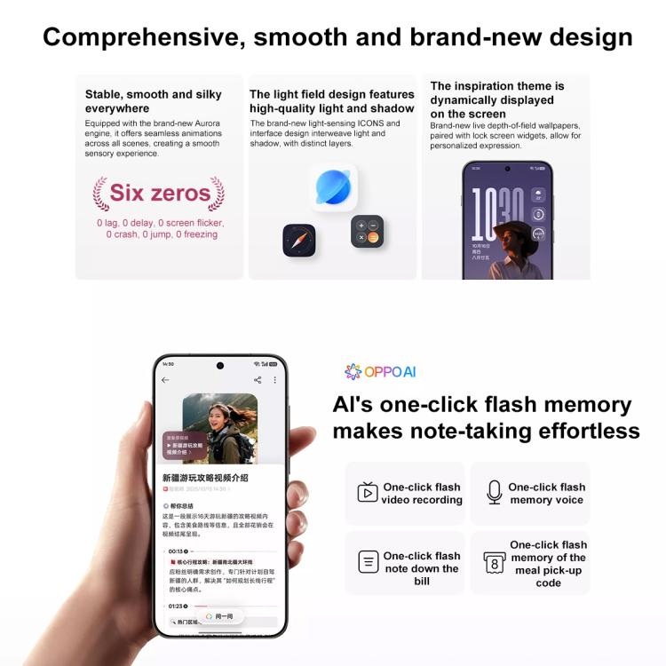 OPPO Find X9 Pro AI Phone, 16GB+512GB, Screen Fingerprint, 6.78 inch ColorOS 16.0 Dimensity 9500 Octa Core, NFC, OTG, Network: 5G, 16GB+512GB