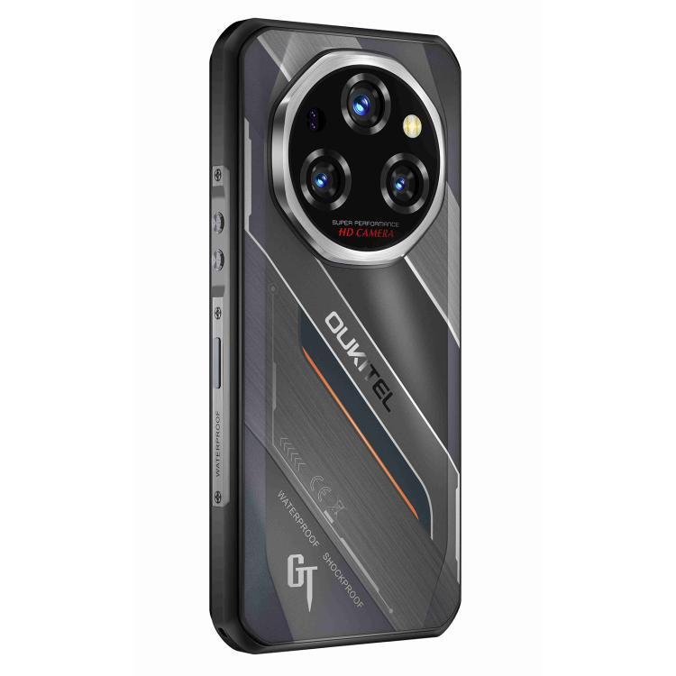 Oukitel WP62 Rugged Phone, 12GB+512GB, 108MP Camera, Fingerprint Identification, 6.6 inch Android 15 MediaTek Dimensity 7025 Octa Core, NFC, OTG, Network: 5G, 12GB+512GB – Durable Build, Easy to Use