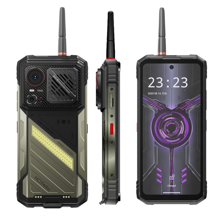 HOTWAV Hyper 8 Ultra Walkie-talkie Rugged Phone, 12GB+512GB, 6.8 inch Android 15 MediaTek MT8791 Dimensity 7050 Octa Core, Network: 5G, OTG, NFC, Hyper 8 Ultra Hyper 8 Ultra