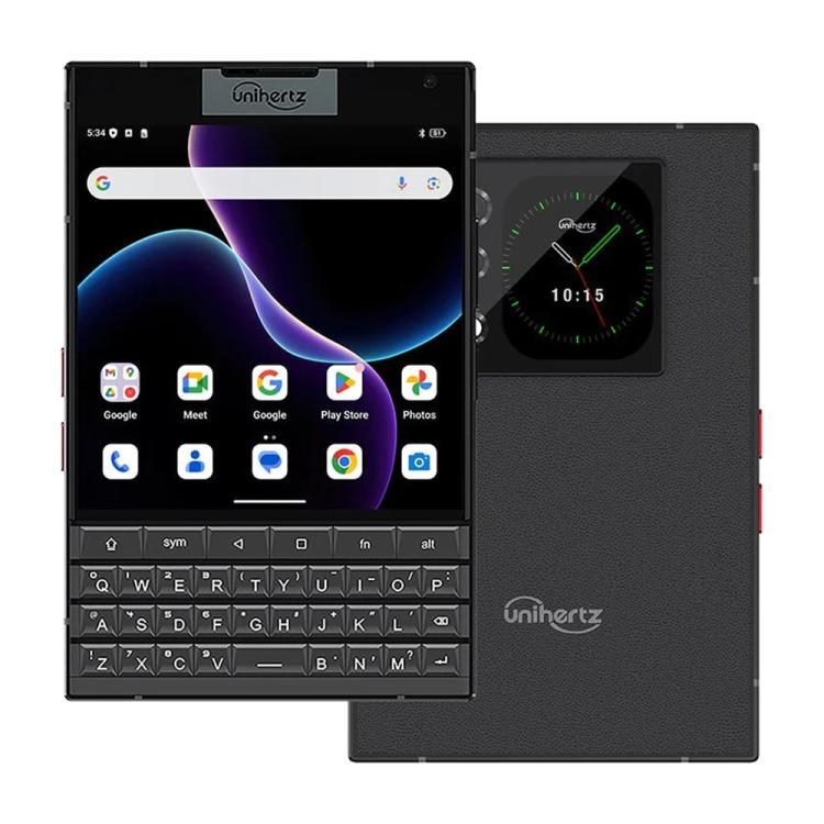 Unihertz Titan 2 QWERTY Physical Keyboard Phone, 12GB+512GB, Fingerprint, 4.5 inch + 2 inch Android 15 Dimensity 7300 5G Octa-Core, Network: 5G, NFC, OTG Default Title