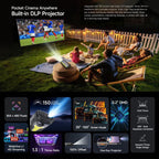 Ulefone Armor 34 Pro+ Projector, 16GB+512GB, Night Vision, IP68/IP69K Rugged Phone, 6.95 inch Android 15 MediaTek Dimensity 7400X Octa Core, Network: 5G, NFC, OTG, Armor 34 Pro+ – Lanyard, Magnetic, Card Slot