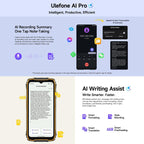 Ulefone RugKing 4 Pro, 8GB+256GB, IP68/IP69K Rugged Phone, 6.56 inch Android 15 Unisoc T7250 Octa Core, Network: 4G, NFC, OTG, RugKing 4 Pro, 8GB+256GB