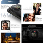 Blackview ROCK 1 Rugged Phone, 8GB+256GB, 6.56 inch Android 16 MT6769V/CB Helio G81 Octa Core, Network: 4G, OTG, NFC, ROCK 1 8GB+256GB – Magnetic