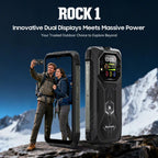 Blackview ROCK 1 Rugged Phone, 8GB+256GB, 6.56 inch Android 16 MT6769V/CB Helio G81 Octa Core, Network: 4G, OTG, NFC, ROCK 1 8GB+256GB – Magnetic