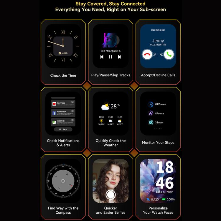Blackview XPLORE 1 Walkie Talkie Rugged Phone, 12GB+256GB, 6.78 inch Android 15 Dimensity 7050 MT8791V/HZA Octa Core, Network: 5G, OTG, NFC, XPLORE 1 Walkie Talkie 12GB+256GB – Magnetic