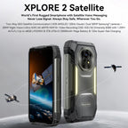 Blackview XPLORE 2 Satellite, 16GB+1TB, 6.73 inch Android 15 Dimensity 8300 MT6897 Octa Core, Network: 5G, OTG, NFC, XPLORE 2 Satellite 16GB+1TB – Magnetic