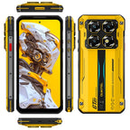 Oukitel WP60 Rugged Phone, 16GB+512GB, Night Vision, 108MP Camera, Side Fingerprint, 7.2 inch Android 15 MediaTek Dimensity 7025 Octa Core, NFC, OTG, Network: 5G, 16GB+512GB