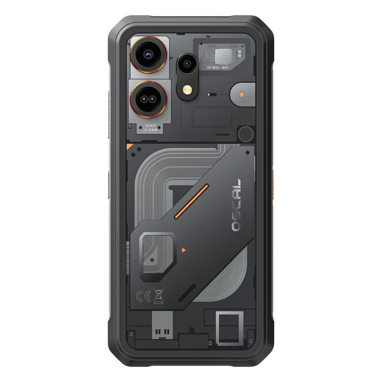 Blackview Oscal Marine 3, 8GB+128GB, 6.56 inch Android 15 Unisoc UMS9230E T615 Octa Core, Network: 4G, OTG, NFC, 8GB+128GB – Magnetic