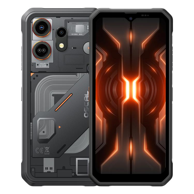 Blackview Oscal Marine 3, 8GB+256GB, 6.56 inch Android 16 MT6769V/CB Helio G81 Octa Core, Network: 4G, OTG, NFC, 8GB+256GB – Magnetic 8GB+256GB Black