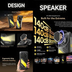 Blackview Oscal Pilot 5 5G Rugged Phone, 8GB+256GB, 6.67 inch Android 16 UMS9620 T8100 Octa Core, Network: 5G, OTG, NFC
