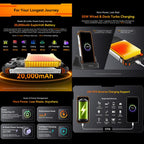 Blackview Oscal TANK 1, 12GB+256GB, 6.78 inch Android 15 DokeOS 4.2 Mediatek Dimensity 7050 Octa Core, Network: 5G, OTG, NFC, 12GB+256GB