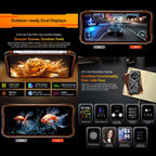 Blackview Oscal TANK 1, 12GB+256GB, 6.78 inch Android 15 DokeOS 4.2 Mediatek Dimensity 7050 Octa Core, Network: 5G, OTG, NFC, 12GB+256GB