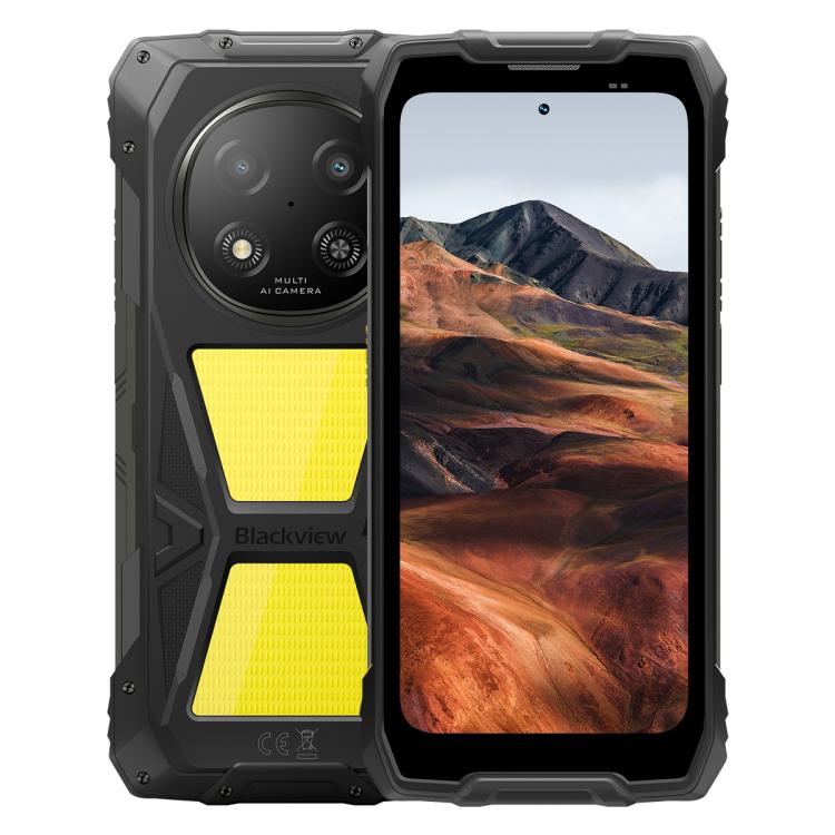 Blackview ROCK 2 Pro Rugged Phone, 8GB+256GB, 6.67 inch Android 16 Unisoc UMS9620 T8100 Octa Core, Network: 5G, OTG, NFC Black