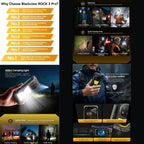 Blackview ROCK 2 Pro Rugged Phone, 8GB+256GB, 6.67 inch Android 16 Unisoc UMS9620 T8100 Octa Core, Network: 5G, OTG, NFC