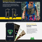 Ulefone Armor 27T+ Rugged Phone, 12GB+256GB, Thermal Imager, Night Vision, 10600mAh, 6.78 inch Android 14 MediaTek Helio G99 Octa Core, Network: 4G, NFC, OTG, Armor 27T+ – Lanyard, Magnetic, Card Slot