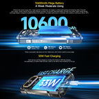 Ulefone Armor 27T+ Rugged Phone, 12GB+256GB, Thermal Imager, Night Vision, 10600mAh, 6.78 inch Android 14 MediaTek Helio G99 Octa Core, Network: 4G, NFC, OTG, Armor 27T+ – Lanyard, Magnetic, Card Slot