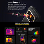 Ulefone Armor 27T Pro+ Rugged Phone, FLIR 3.5 Thermal Imaging, 12GB+256GB, Night Vision, 10600mAh, 6.78 inch Android 15 MediaTek Dimensity 6300 Octa Core, Network: 5G, NFC, Armor 27T Pro+ – Lanyard, Magnetic, Card Slot