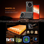 Oukitel G6 Rugged Phone, 4GB+128GB, Fingerprint Identification, 10600mAh Battery, 6.52 inch Android 16.0 Unisoc T615 Octa Core, NFC, OTG, Network: 4G, 4GB+128GB – Durable Build, Easy to Use