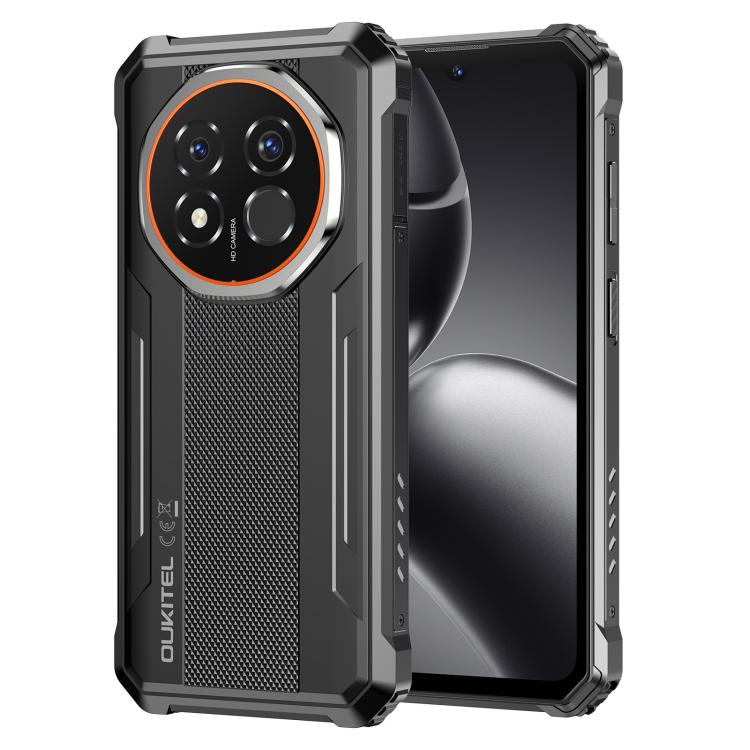 Oukitel G6 Rugged Phone, 8GB+256GB, Fingerprint Identification, 10600mAh Battery, 6.52 inch Android 16.0 Unisoc T615 Octa Core, NFC, OTG, Network: 4G, 6GB+256GB – Durable Build, Easy to Use
