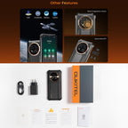 Oukitel G6 Rugged Phone, 8GB+256GB, Fingerprint Identification, 10600mAh Battery, 6.52 inch Android 16.0 Unisoc T615 Octa Core, NFC, OTG, Network: 4G, 6GB+256GB – Durable Build, Easy to Use