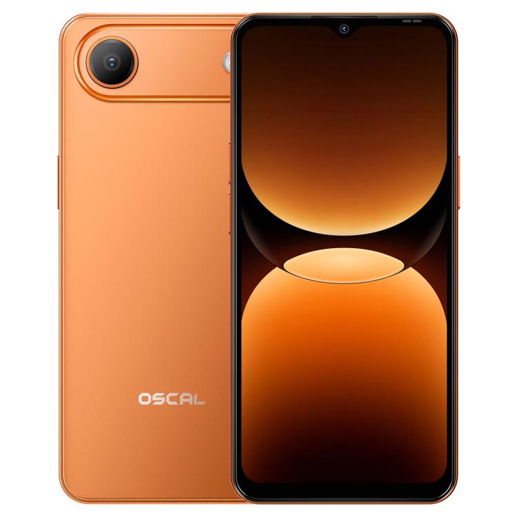 Blackview Oscal FLAT 3C, 4GB+64GB, 6.56 inch Android 16 Unisoc UMS312 T310 Quad Core, OTG, Network: 4G, 4GB+64GB 4GB+64GB Orange