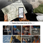 Ulefone Armor 22 Pro IP68/IP69K Rugged Phone, 8GB+128GB, 6.58 inch Android 15 MediaTek Helio G96 Octa Core, Network: 4G, NFC, OTG, 8GB+128GB – Lanyard, Magnetic, Card Slot
