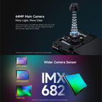 Ulefone Armor 22 Pro IP68/IP69K Rugged Phone, 8GB+128GB, 6.58 inch Android 15 MediaTek Helio G96 Octa Core, Network: 4G, NFC, OTG, 8GB+128GB – Lanyard, Magnetic, Card Slot