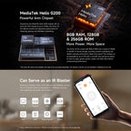 Ulefone Armor 22 Pro IP68/IP69K Rugged Phone, 8GB+128GB, 6.58 inch Android 15 MediaTek Helio G96 Octa Core, Network: 4G, NFC, OTG, 8GB+128GB – Lanyard, Magnetic, Card Slot