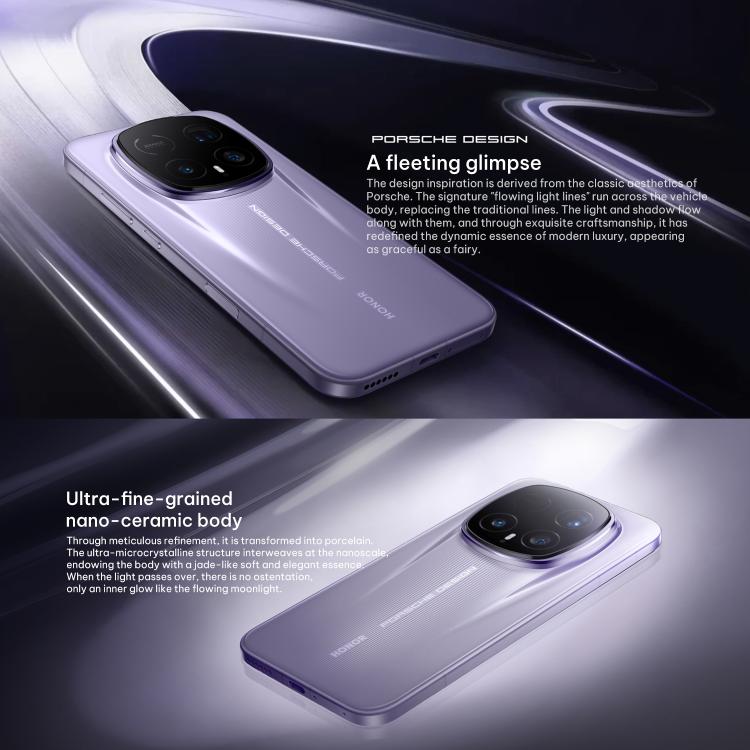 Honor Magic8 RSR Porsche Design, 16GB+512GB, 3D Ultrasound Fingerprint, 6.71 inch MagicOS 10.0 / Android 16 Snapdragon 8 Elite Gen 5 Octa Core, Network: 5G, NFC, OTG, 16GB+512GB