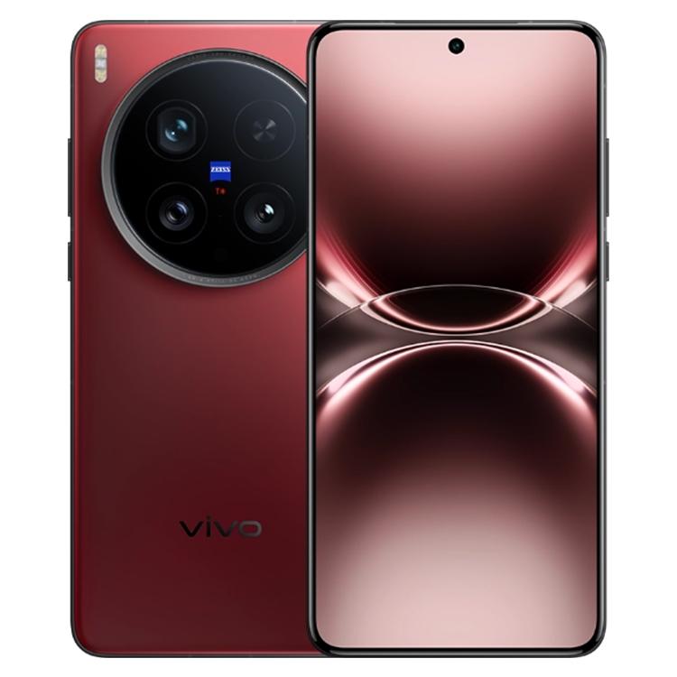 vivo X200 Ultra, 12GB+256GB, Face ID / 3D Ultrasonic Fingerprint, 6.82 inch OriginOS 5 / Android 15 Snapdragon 8 Elite Octa Core, OTG, NFC, Network: 5G, Support Google Play, 12GB+256GB – Fast Charging 12GB+256GB Red
