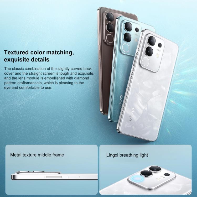 vivo Y300t, 8GB+128GB, Face ID / Side Fingerprint, 6.72 inch Android 15 OriginOS 5 Dimensity 7300 Octa Core, OTG, NFC, Network: 5G, 8GB+128GB