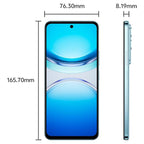 vivo Y300t, 8GB+256GB, Face ID / Side Fingerprint, 6.72 inch Android 15 OriginOS 5 Dimensity 7300 Octa Core, OTG, NFC, Network: 5G, 8GB+256GB – Durable Build, Easy to Use