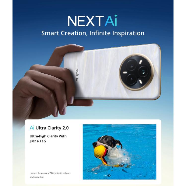 Realme 14 Pro+, 12GB+512GB, Screen Fingerprint Identification, 6.83 inch Realme UI 6.0 Snapdragon 7s Gen 3 Octa Core, NFC, Network: 5G, 12GB+512GB, Realme 14 Pro+, 12GB+512GB