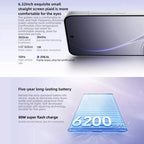 OPPO Reno15, 16GB+256GB, Screen Fingerprint, 6.32 inch ColorOS 16.0 MediaTek Dimensity 8450 Octa Core, NFC, OTG, Network: 5G, 16GB+256GB – Durable Build, Easy to Use