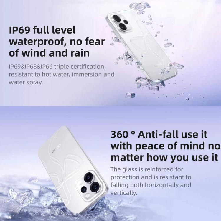 OPPO Reno15, 16GB+256GB, Screen Fingerprint, 6.32 inch ColorOS 16.0 MediaTek Dimensity 8450 Octa Core, NFC, OTG, Network: 5G, 16GB+256GB – Durable Build, Easy to Use