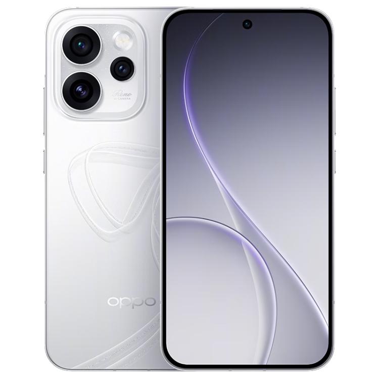OPPO Reno15 Pro, 16GB+512GB, Screen Fingerprint, 6.78 inch ColorOS 16.0 MediaTek Dimensity 8450 Octa Core, NFC, OTG, Network: 5G, 16GB+1TB 16GB+1TB White