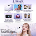 OPPO Reno15 Pro, 16GB+512GB, Screen Fingerprint, 6.78 inch ColorOS 16.0 MediaTek Dimensity 8450 Octa Core, NFC, OTG, Network: 5G, 16GB+1TB