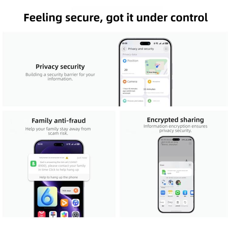 Huawei nova 15 Pro, 12GB+256GB, Side Fingerprint Identification, 6.84 inch HarmonyOS 6.0 Kirin 9010S Octa Cora, NFC, OTG, Not Support Google Play, 12GB+256GB – Durable Build, Easy to Use