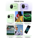 Huawei nova 15 Pro, Kunlun Glass, 12GB+512GB, Side Fingerprint Identification, 6.84 inch HarmonyOS 6.0 Kirin 9010S Octa Cora, NFC, OTG, Not Support Google Play, Kunlun Glass, 12GB+512GB