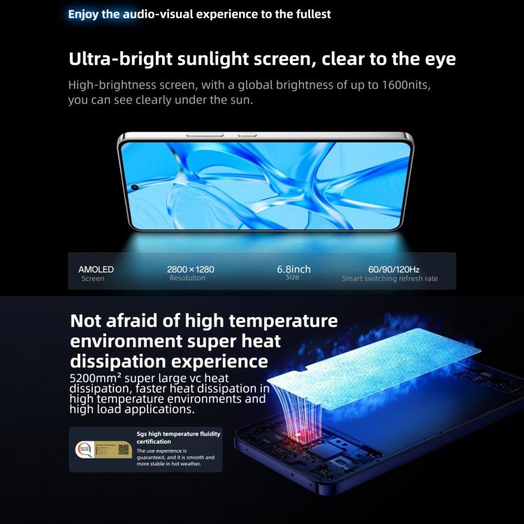 OPPO K13s 5G, 12GB+512GB, Screen Fingerprint, 6.8 inch ColorOS 15.0 Android 15 Snapdragon 7 Gen 3 Octa Core, NFC, Network: 5G, 12GB+512GB – Fast Charging