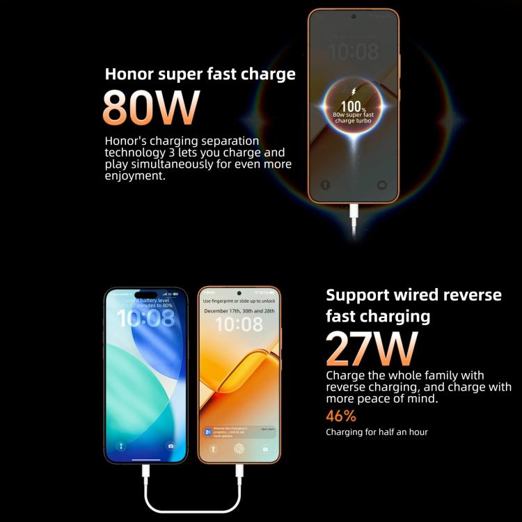 Honor Power2, 12GB+256GB, 10080mAh Battery, 6.79 inch MagicOS 10.0 / Android 16 Dimensity 8500 Elite Octa Core, Network: 5G, NFC, OTG, 12GB+256GB – Fast Charging