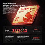 Realme Neo8, 12GB+256GB, Ultrasonic Screen Fingerprint, 6.78 inch Realme UI 7.0 Snapdragon 8 Gen 5 Octa Core, OTG, NFC, Network: 5G, 12GB+512GB