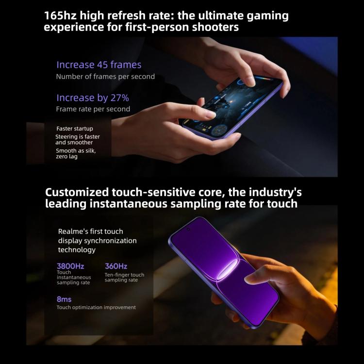 Realme Neo8, 12GB+256GB, Ultrasonic Screen Fingerprint, 6.78 inch Realme UI 7.0 Snapdragon 8 Gen 5 Octa Core, OTG, NFC, Network: 5G, 12GB+512GB