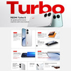 Xiaomi REDMI Turbo 5, 12GB+256GB, 6.59 inch Xiaomi HyperOS 3 Dimensity 8500-Ultra Octa Core, NFC, Network: 5G, 12GB+256GB