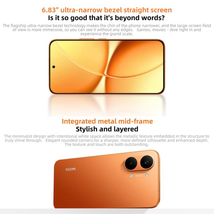 Xiaomi REDMI Turbo 5 Max, 16GB+256GB, 6.83 inch Xiaomi HyperOS 3 Dimensity 9500s Octa Core, NFC, Network: 5G, 16GB+256GB – Card Slot, Fast Charging