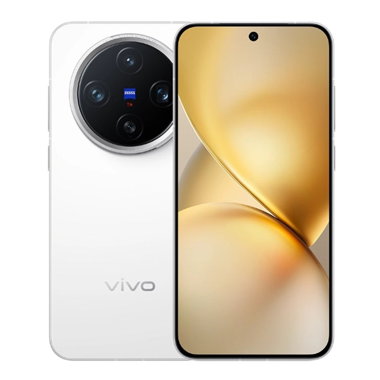 vivo X200 Pro mini, 12GB+256GB, Face ID / Screen Fingerprint Identification, 6.31 inch Android 15 Dimensity 9400 Octa Core, OTG, NFC, Network: 5G, Support Google Play, 12GB+256GB – Wireless Charging 12GB+256GB White