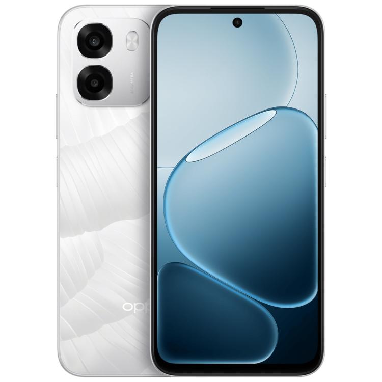 OPPO A6i+ 5G, 12GB+512GB, Side Fingerprint, 6.75 inch ColorOS 15 Dimensity 6300 Octa Core, NFC, OTG, Network: 5G, 12GB+512GB 12GB+512GB White